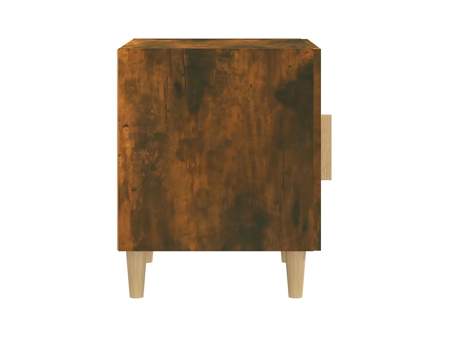 Tables de chevet 2 pcs Chêne fumé Bois d'ingénierie