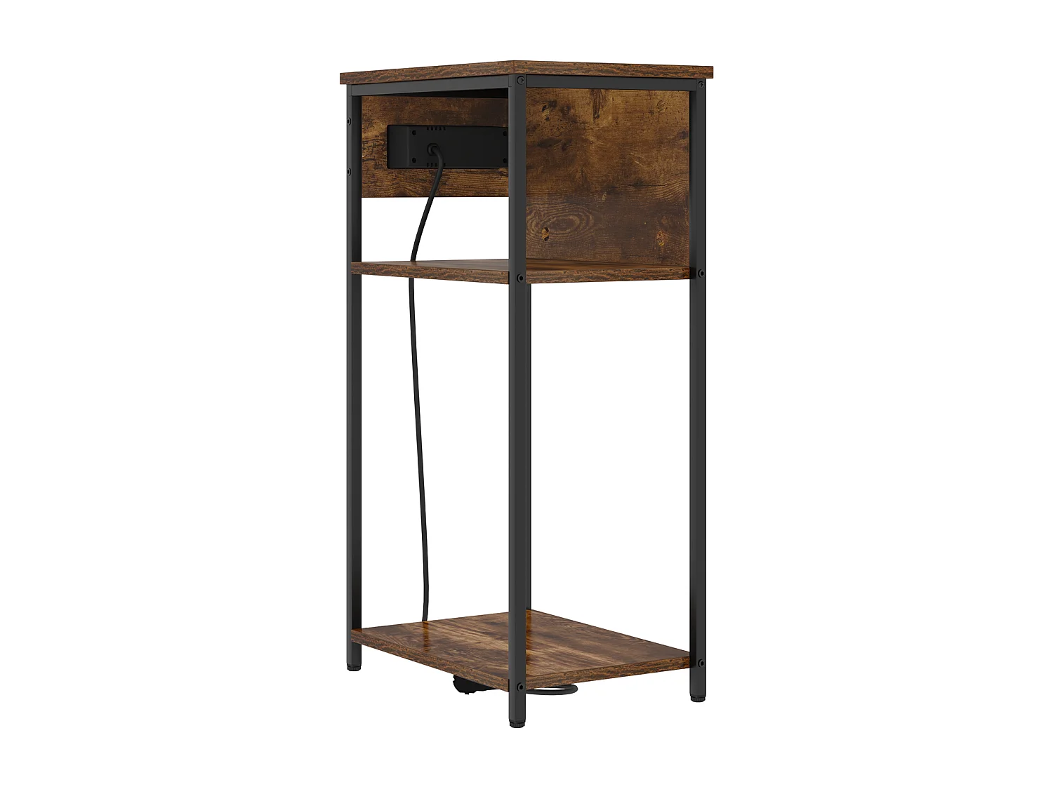 Cabinet de chevet Chêne fumé 28.1 x 40.9 x 75 cm