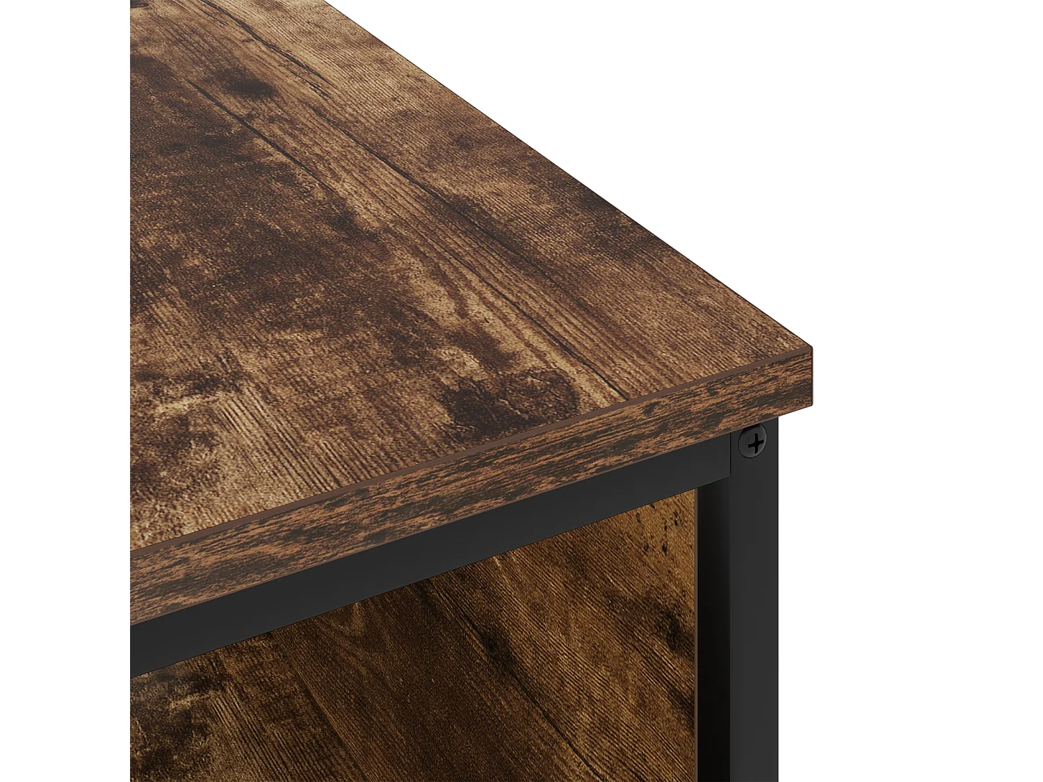 Cabinet de chevet Chêne fumé 28.1 x 40.9 x 75 cm