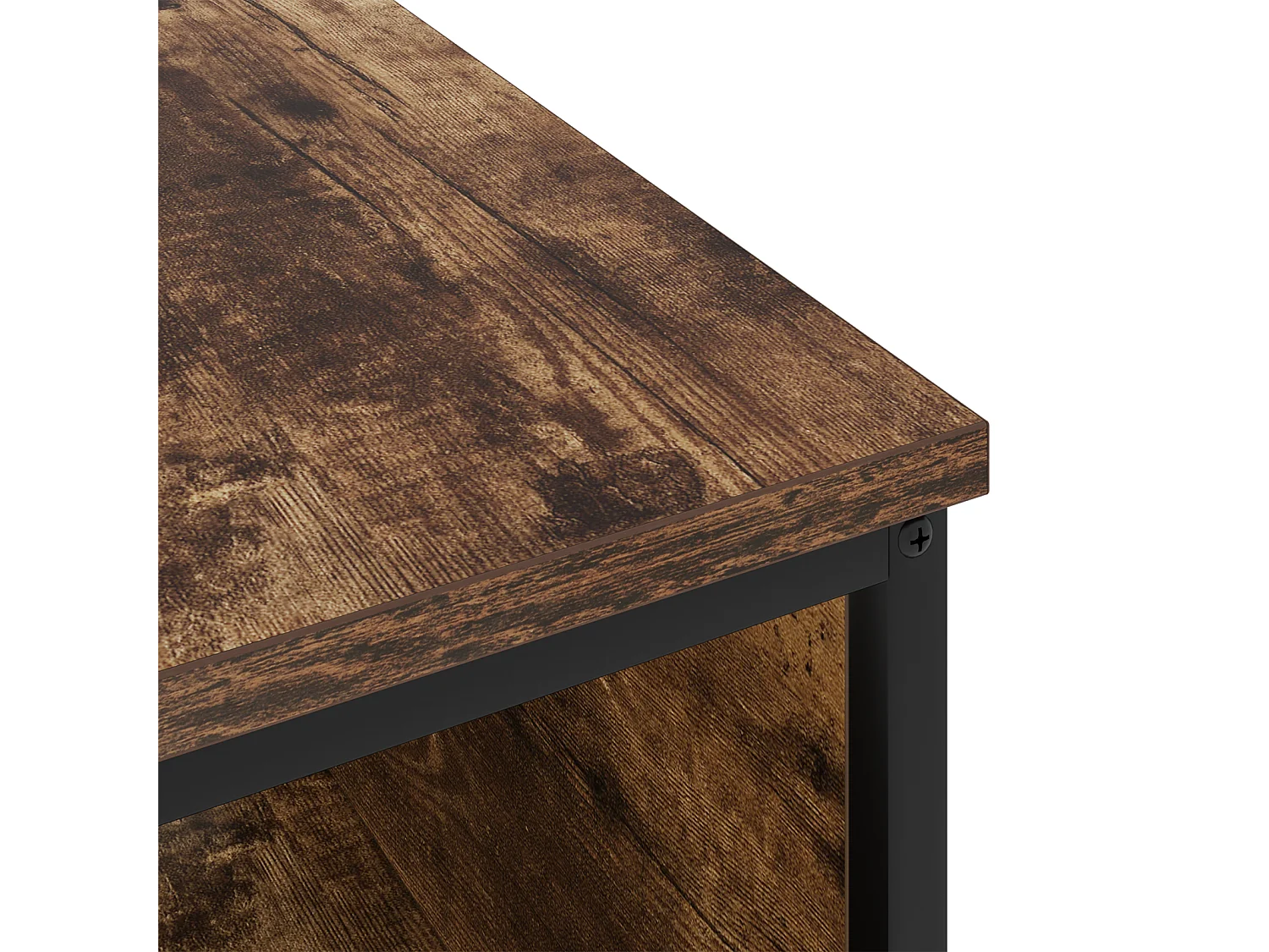 Cabinet de chevet Chêne fumé 28.1 x 40.9 x 75 cm