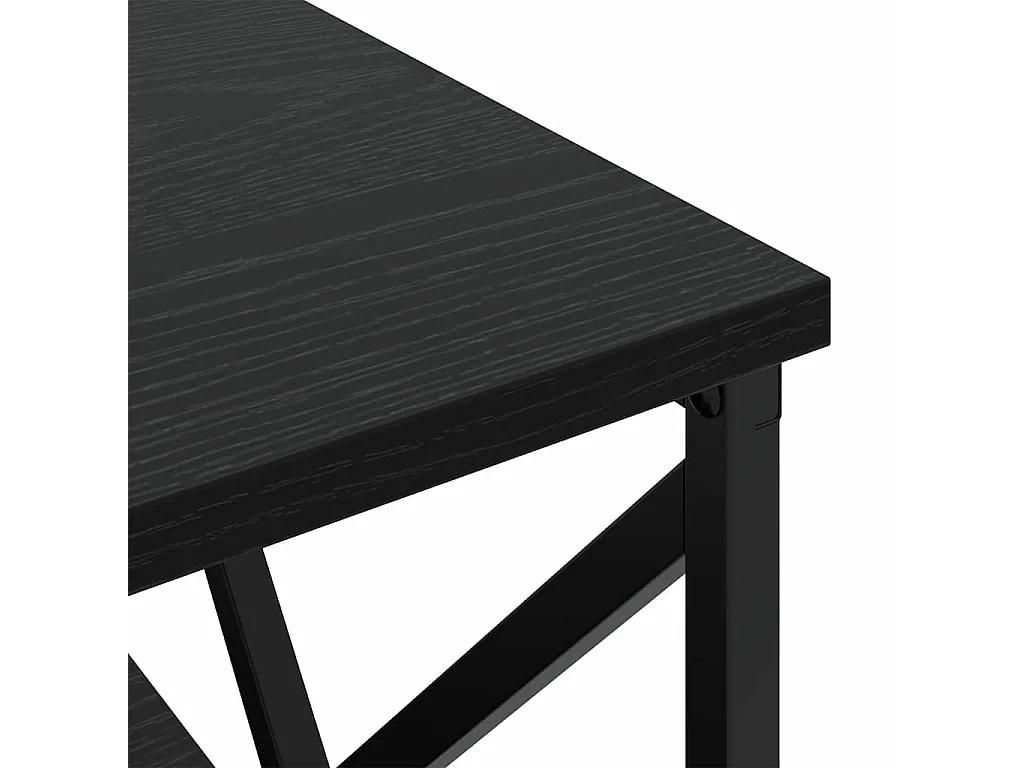 Cabinet de chevet avec tiroir Chêne noir 41.5 x 40.5 x 55 cm