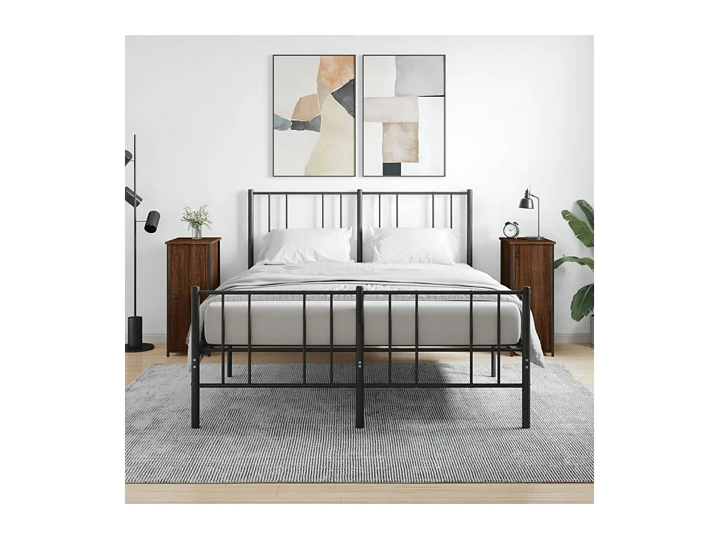 Tables de chevet 2pcs chêne marron 32x42x80cm bois d'ingénierie