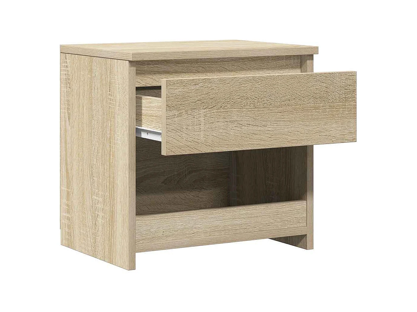 Comodini 2 pz Rovere Sonoma 40x30x39 cm Truciolare