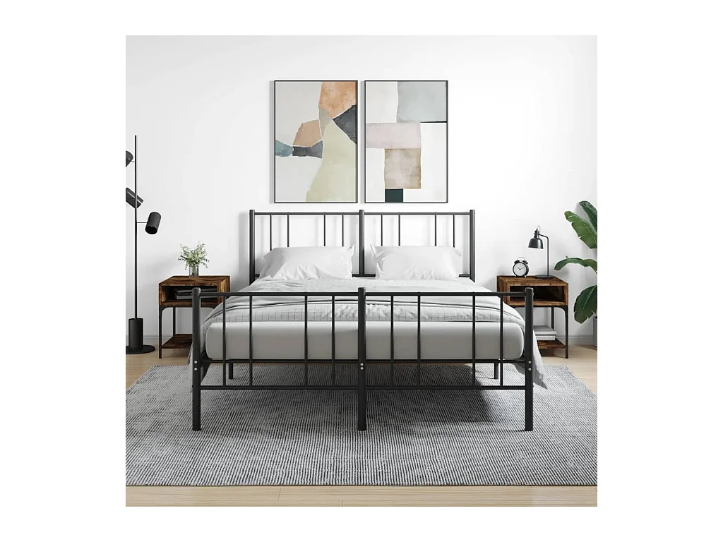 Comodini 2 pezzi rovere affumicato 40x41x50 cm legno ingegnerizzato