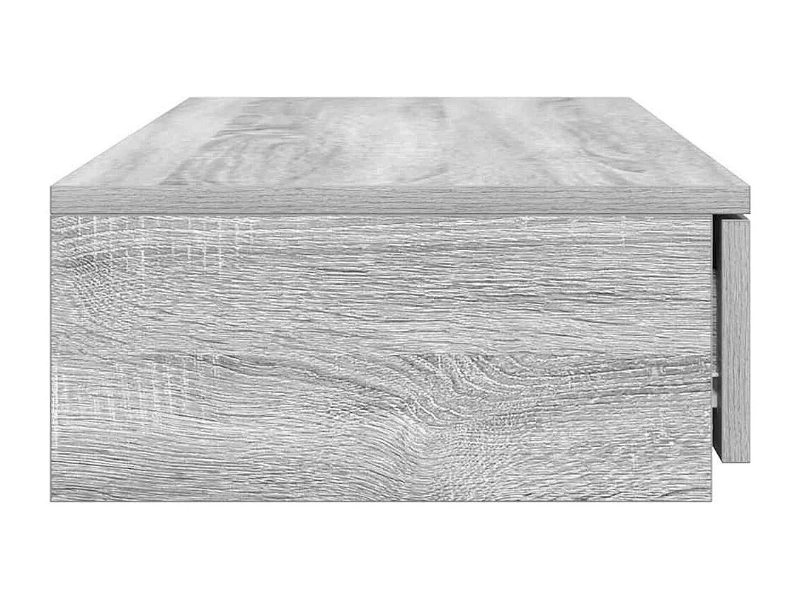 Tiroirs de lit Gris Sonoma 90x36,5x16,5 cm en bois d'ingénierie