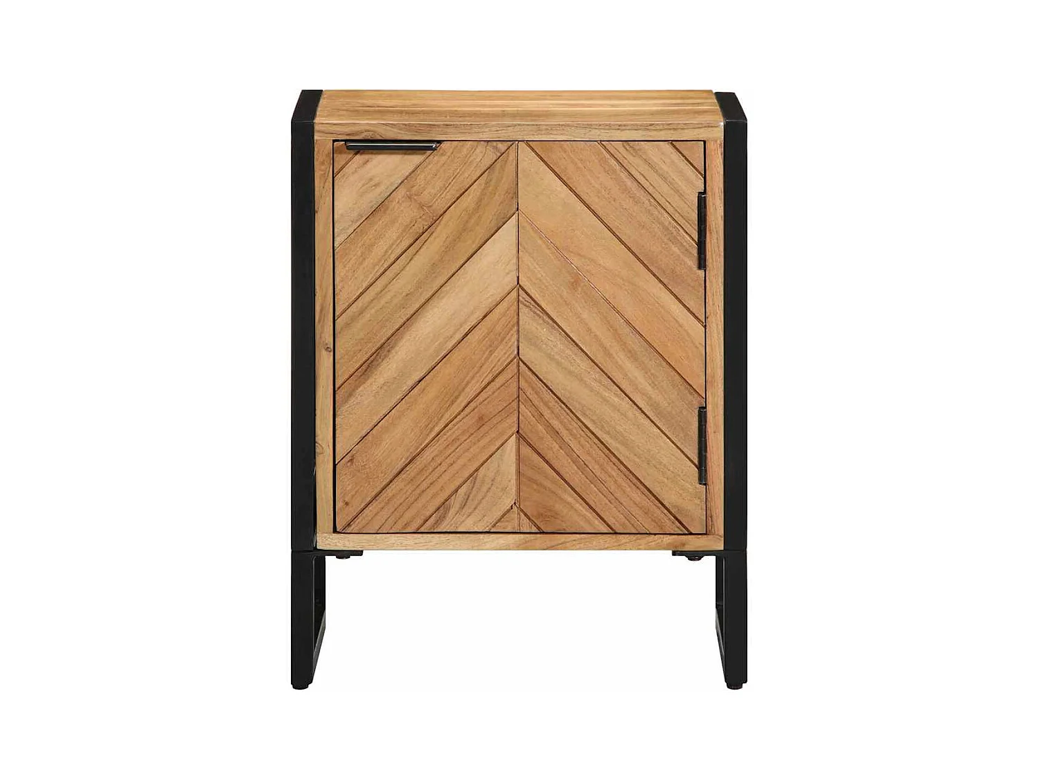 Table de Chevet 40x30x50 cm Bois Massif Acacia