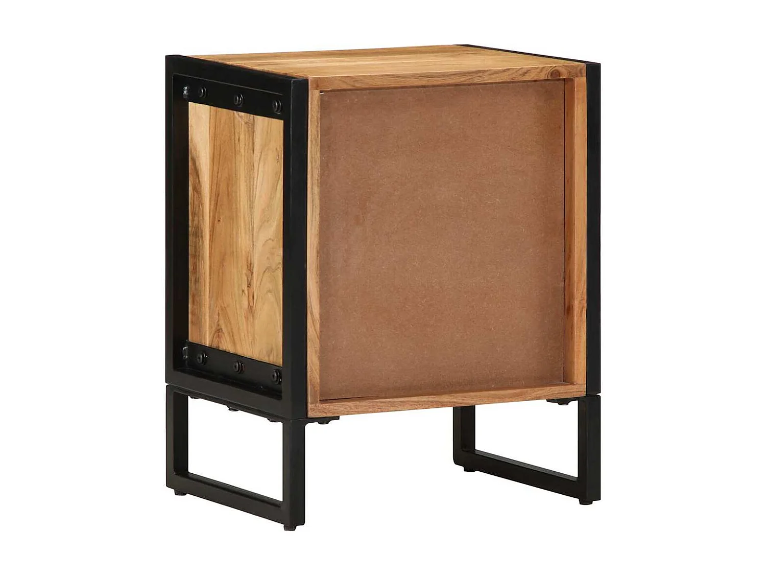 Table de Chevet 40x30x50 cm Bois Massif Acacia