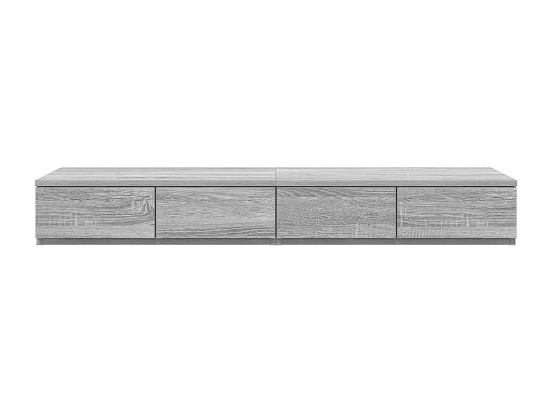 Sonoma Grey 120x36,5x16,5 cm bedlades van bewerkt hout