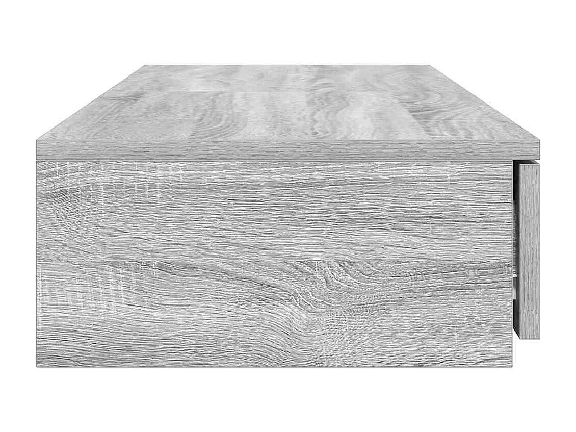 Sonoma Grey 120x36,5x16,5 cm bedlades van bewerkt hout