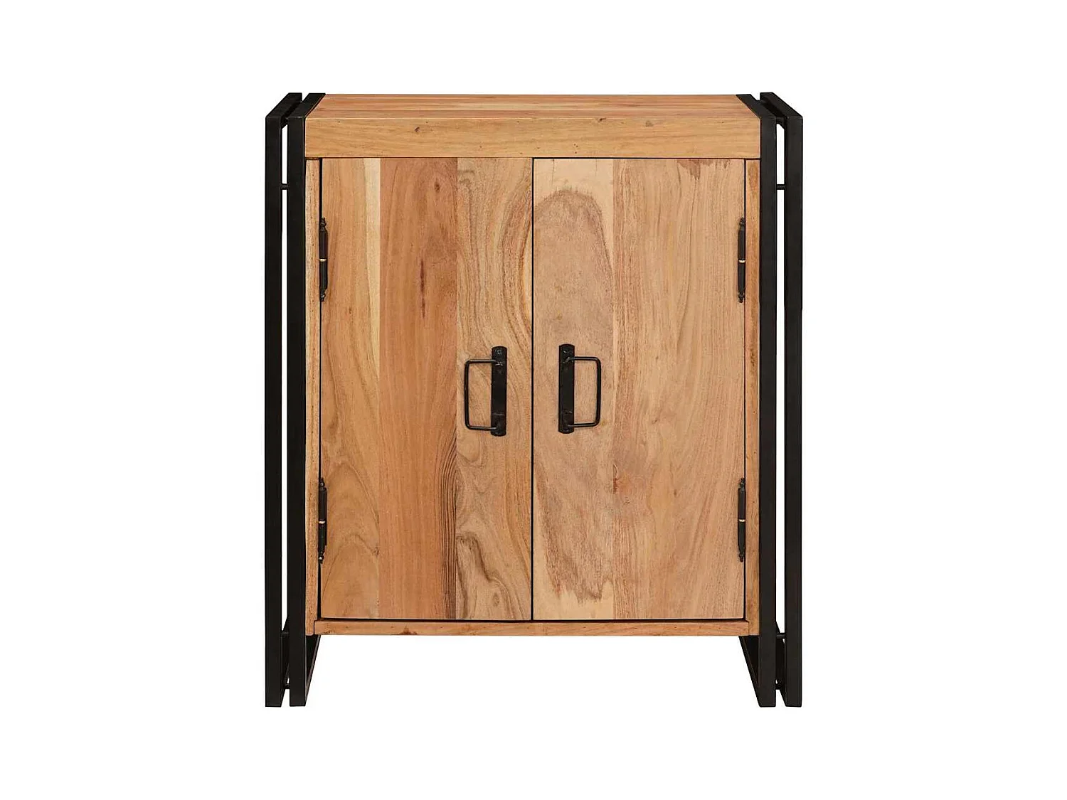 Cabinet de chevet Marron 38 x 33 x 58 cm Bois d'acacia massif