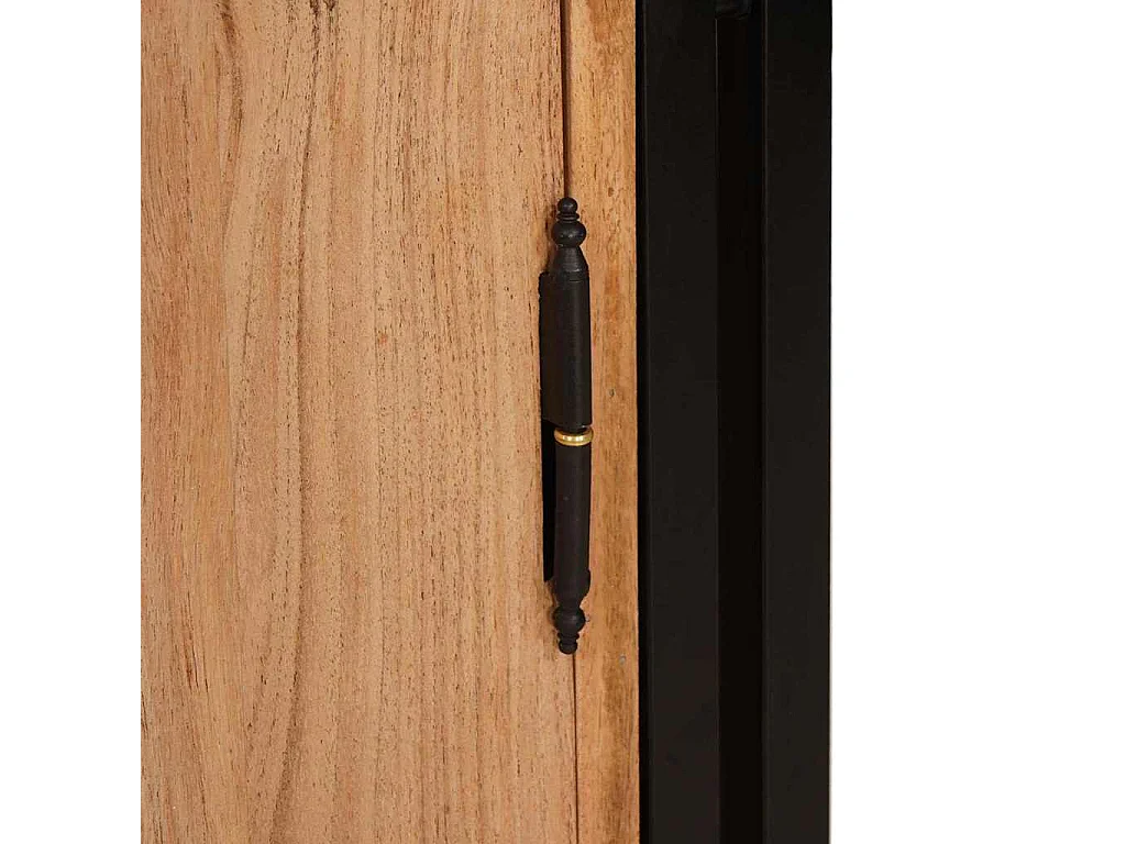 Cabinet de chevet Marron 38 x 33 x 58 cm Bois d'acacia massif