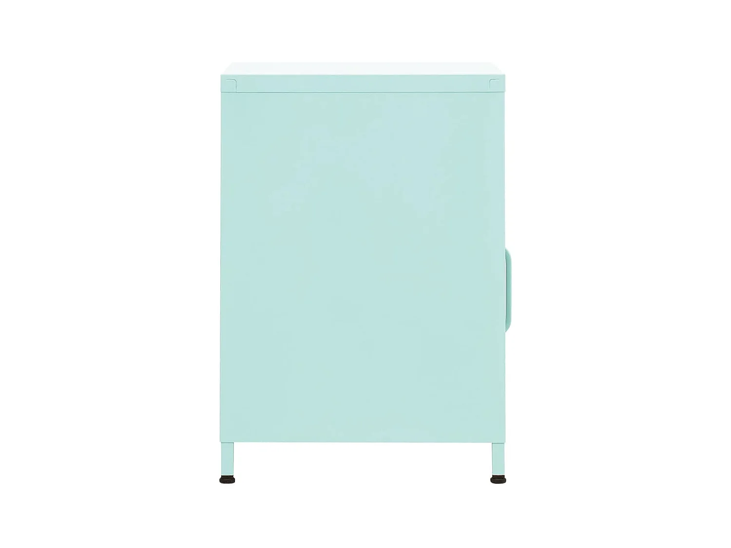 Nachtkastje mintgroen 35x35x51 cm staal