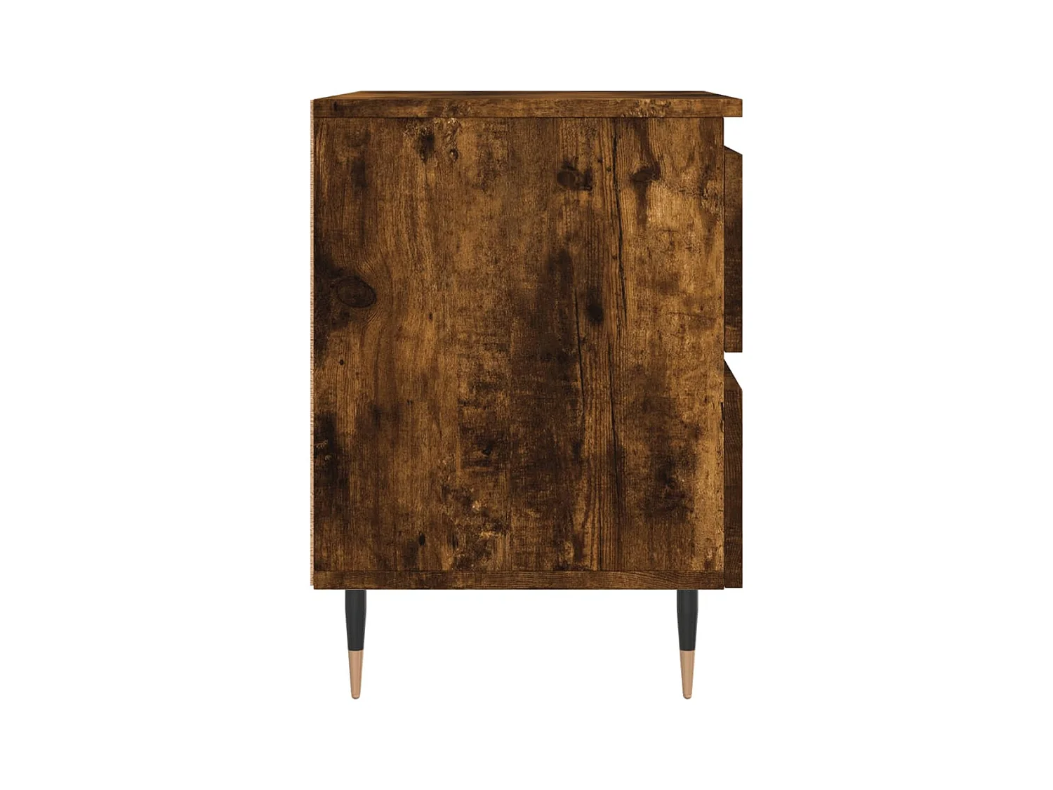 Tables de chevet 2 pcs chêne fumé 40x35x50 cm bois ingénierie