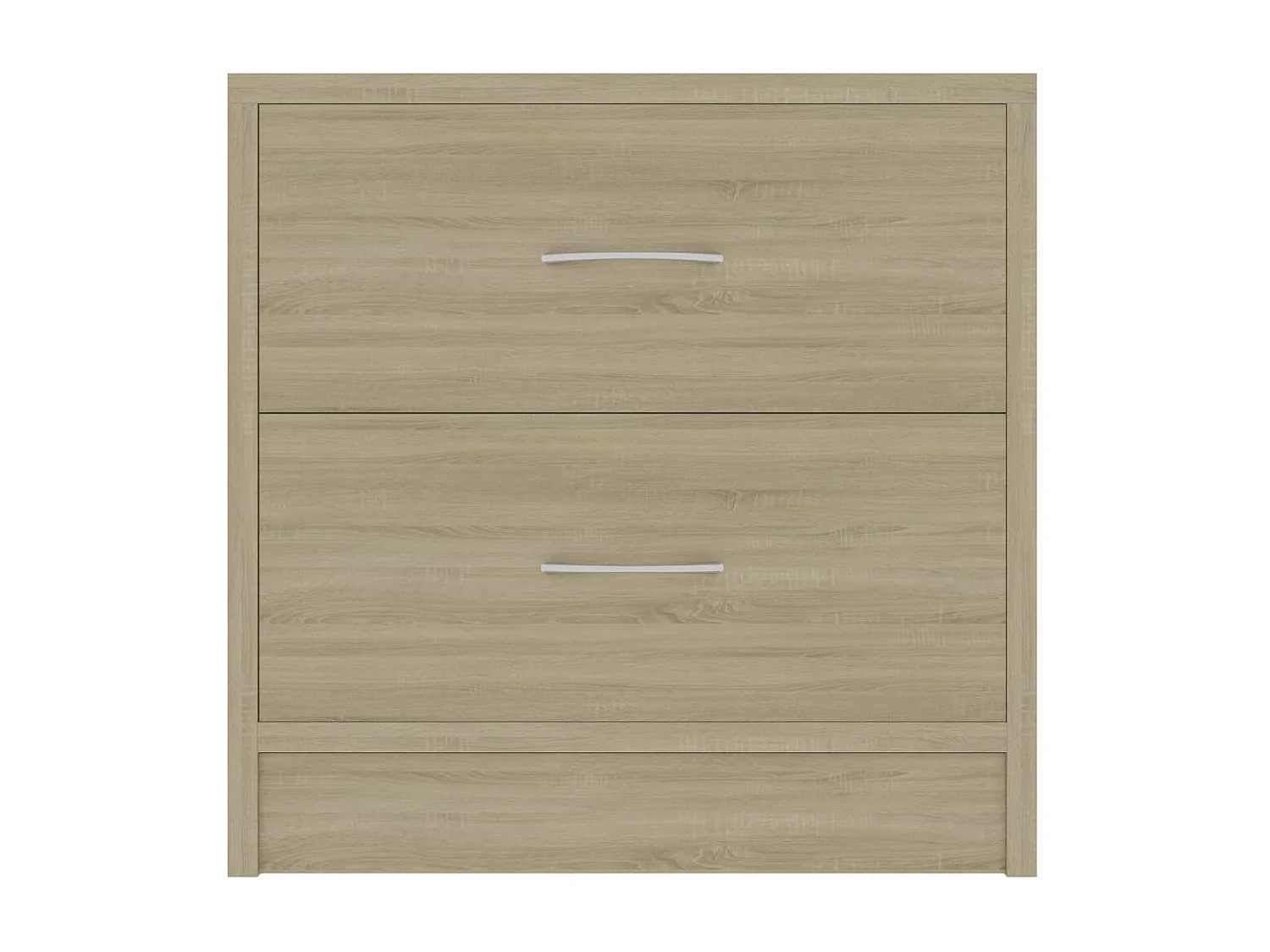 Comodino in rovere Sonoma 40x30x40 cm Legno ingegnerizzato