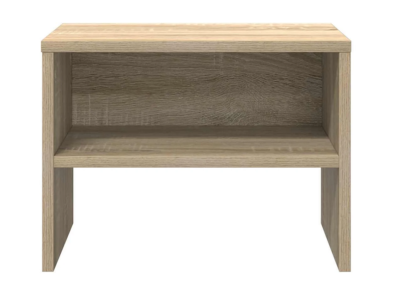 Table de chevet chêne sonoma 40x30x30 cm Bois d'ingénierie