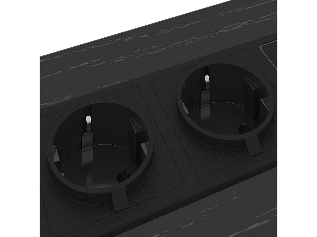 Cabinet de chevet 2 pcs Chêne noir 41.5 x 40.5 x 55 cm