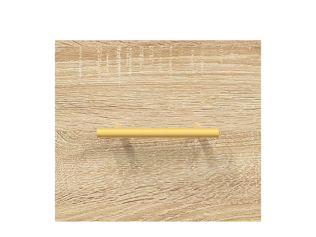 Meuble TV chêne sonoma 150x36x30 cm bois d'ingénierie