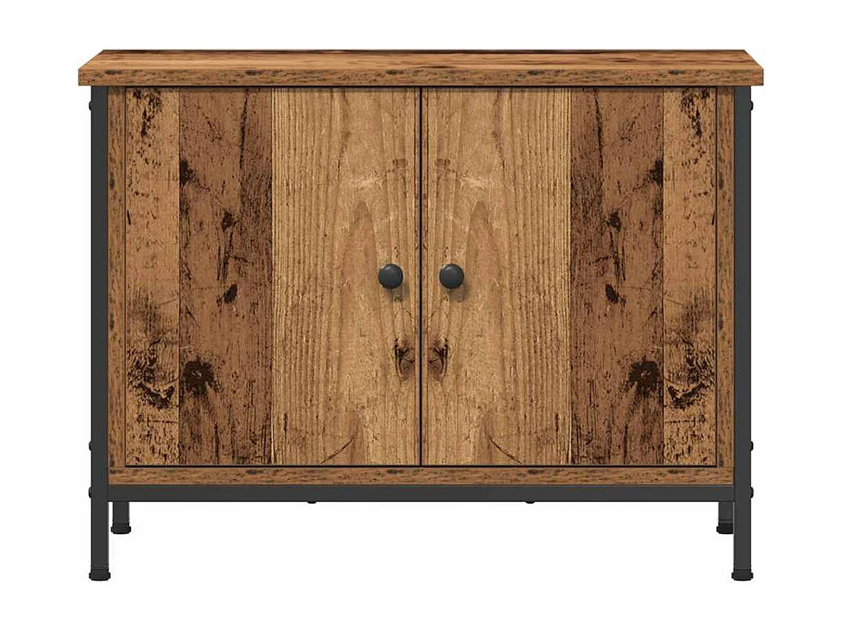 Meuble TV Bois ancien 60 x 35 x 45 cm Bois d'ingénierie