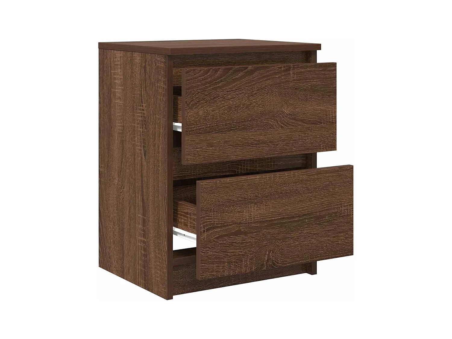 Meuble TV chêne marron 40x35x54 cm bois d'ingénierie