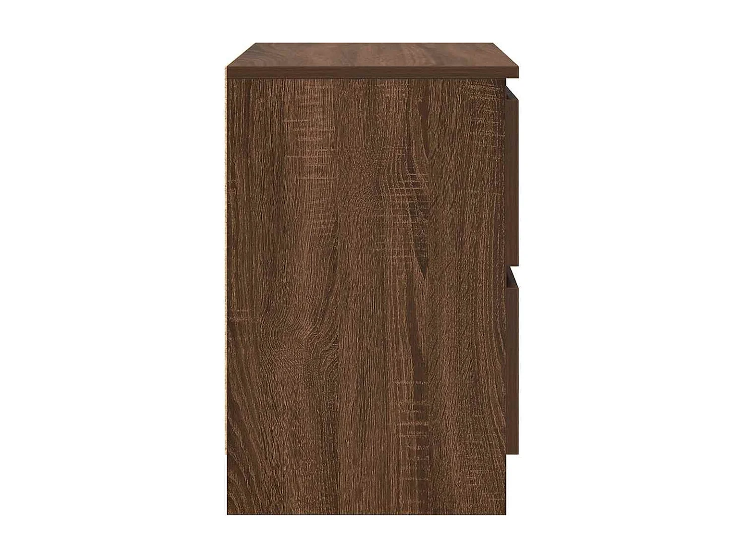 Meuble TV chêne marron 40x35x54 cm bois d'ingénierie