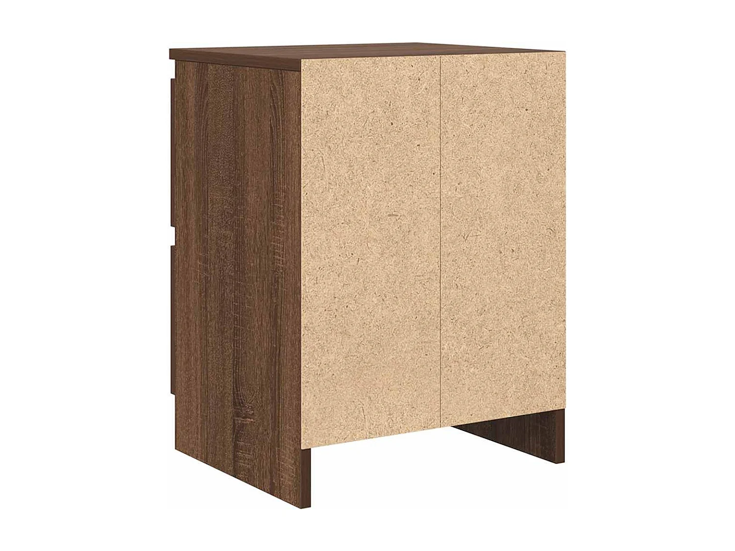 Meuble TV chêne marron 40x35x54 cm bois d'ingénierie