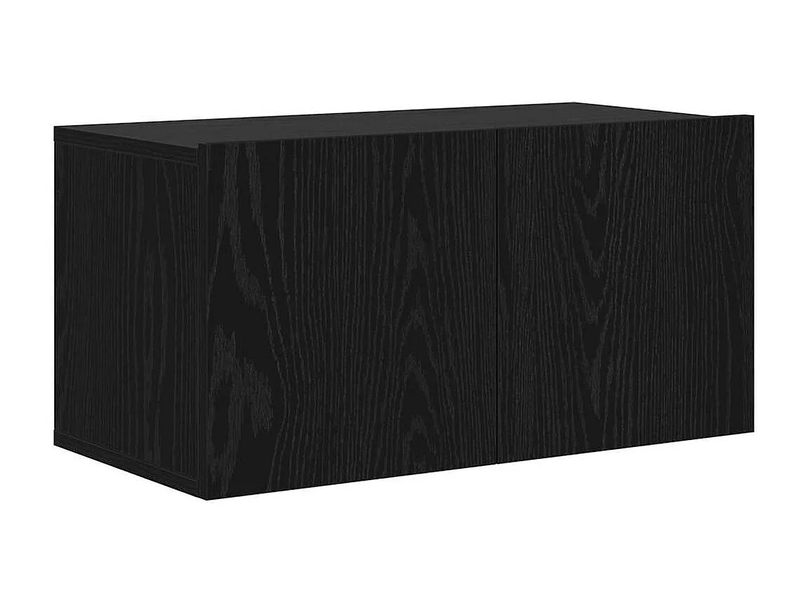 Meuble TV Noir 60 x 30 x 30 cm Bois d'ingénierie