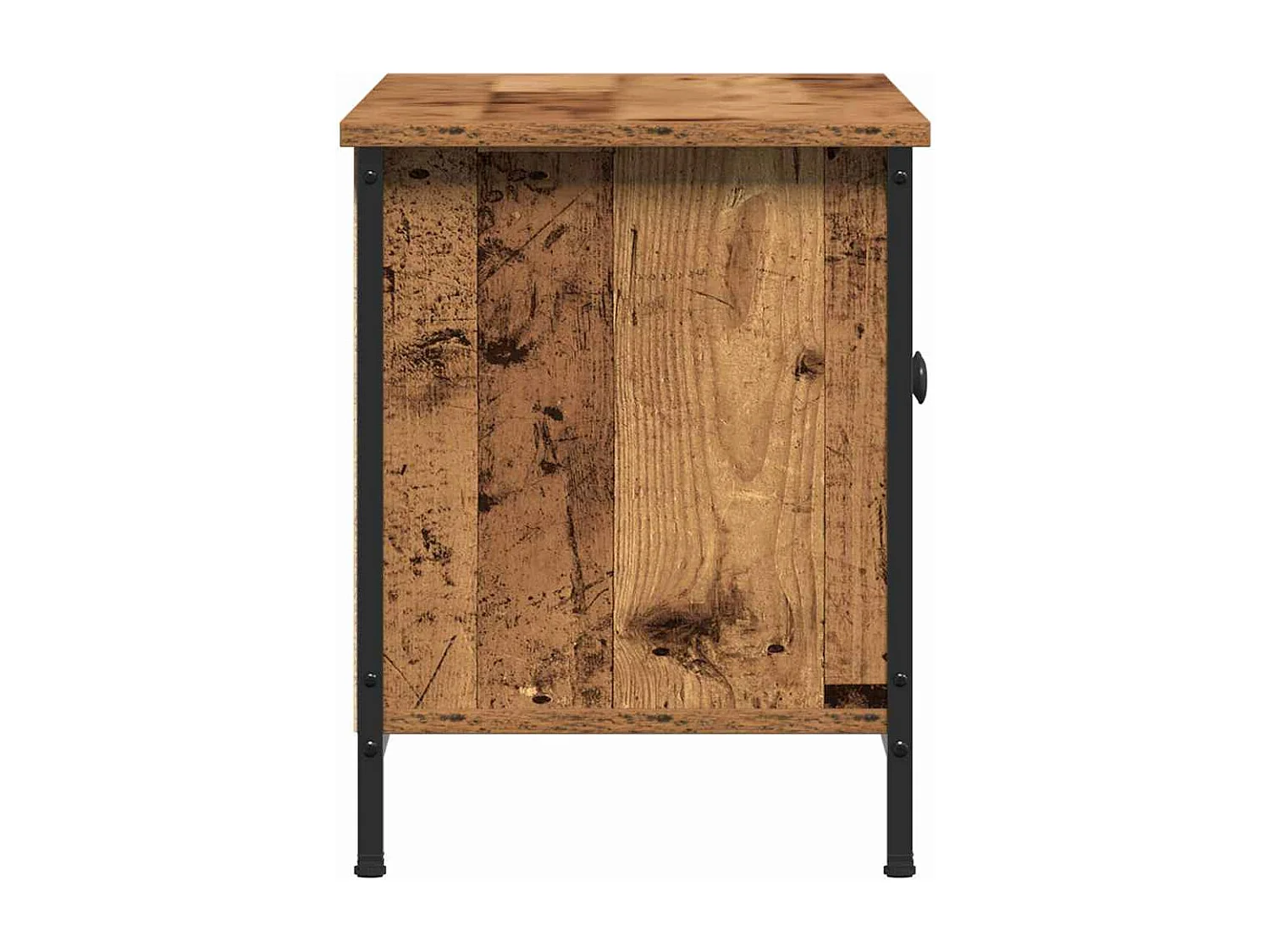 Meuble TV Bois ancien 100 x 35 x 45 cm Bois d'ingénierie