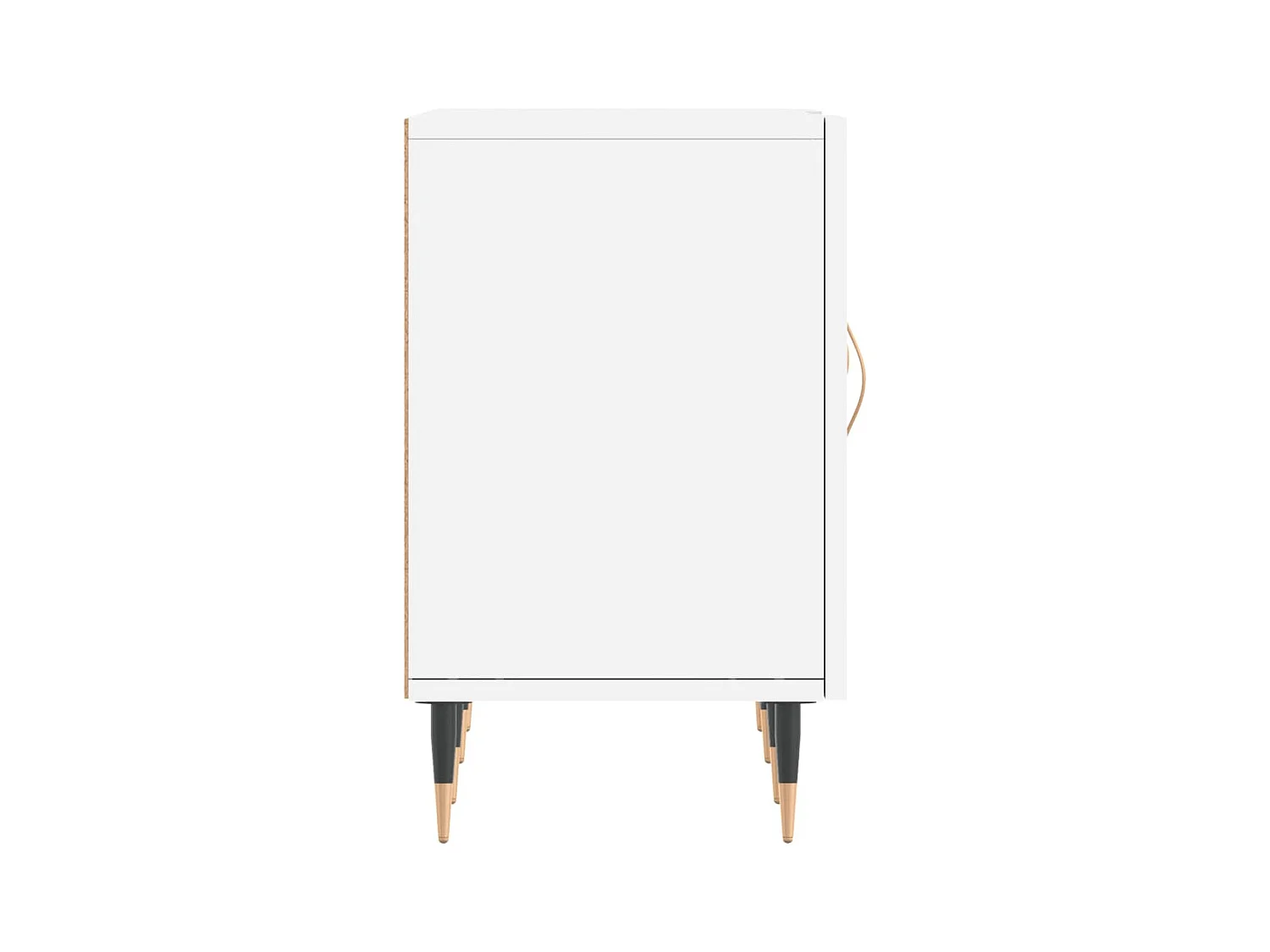 Meuble TV blanc 150x30x50 cm bois d'ingénierie