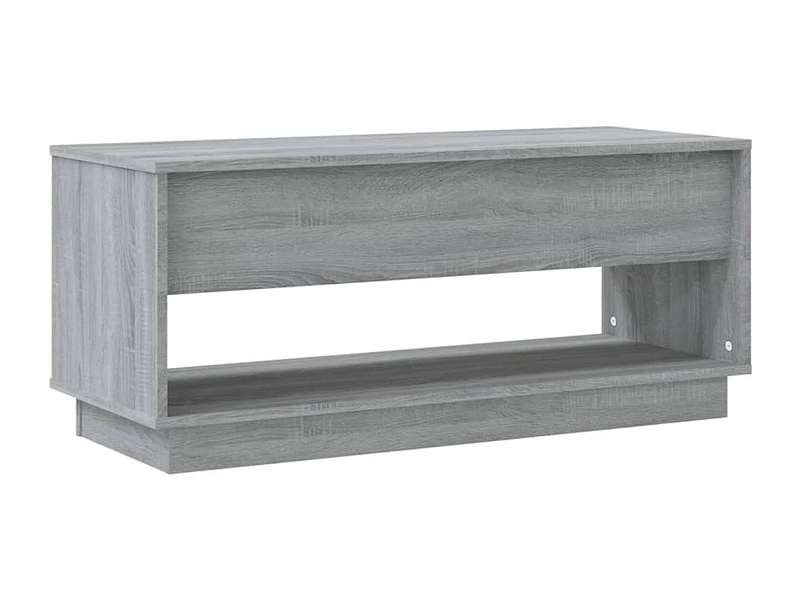 Mobile TV Sonoma grigio 102x41x44 cm Legno ingegnerizzato