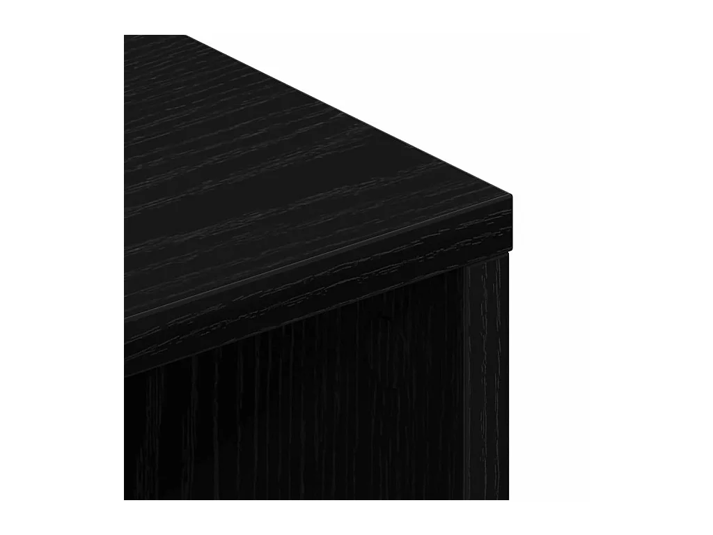 Meuble TV Noir 90 x 35 x 35 cm Bois d'ingénierie