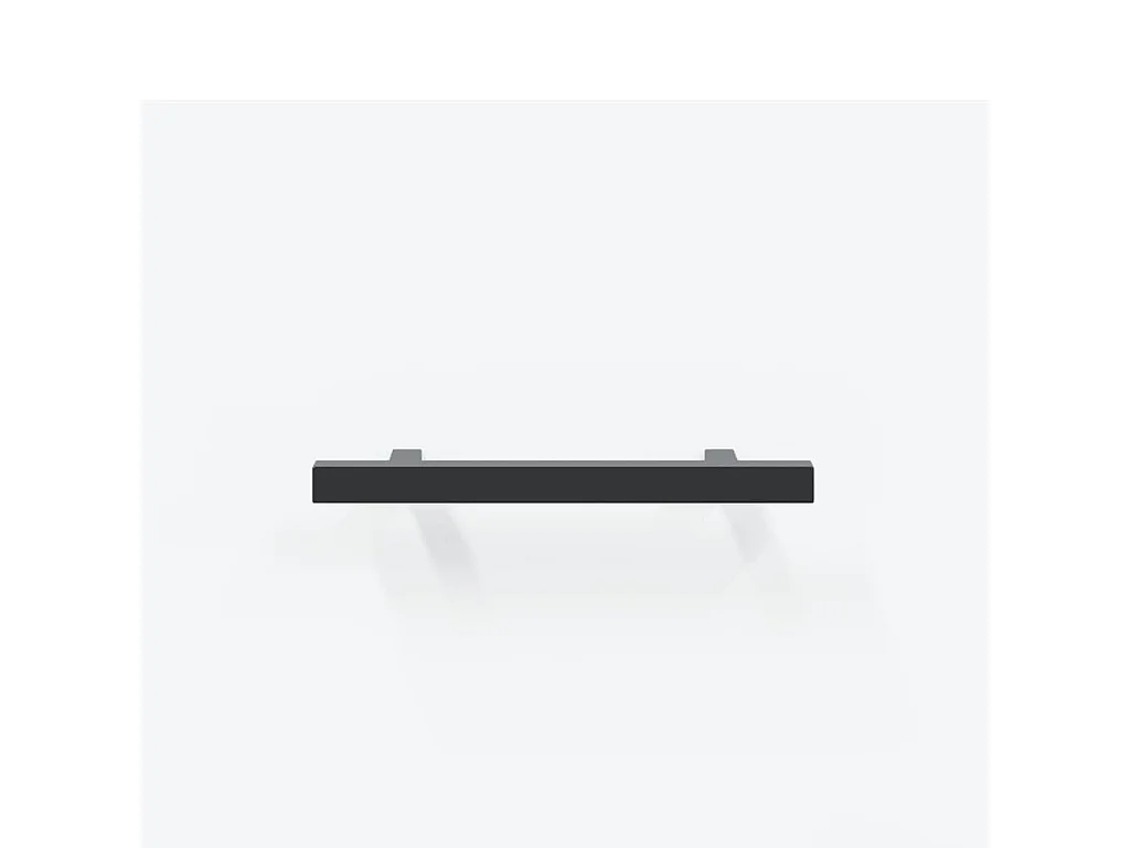 Mueble de TV blanco 150x36x30 cm madera de ingeniería