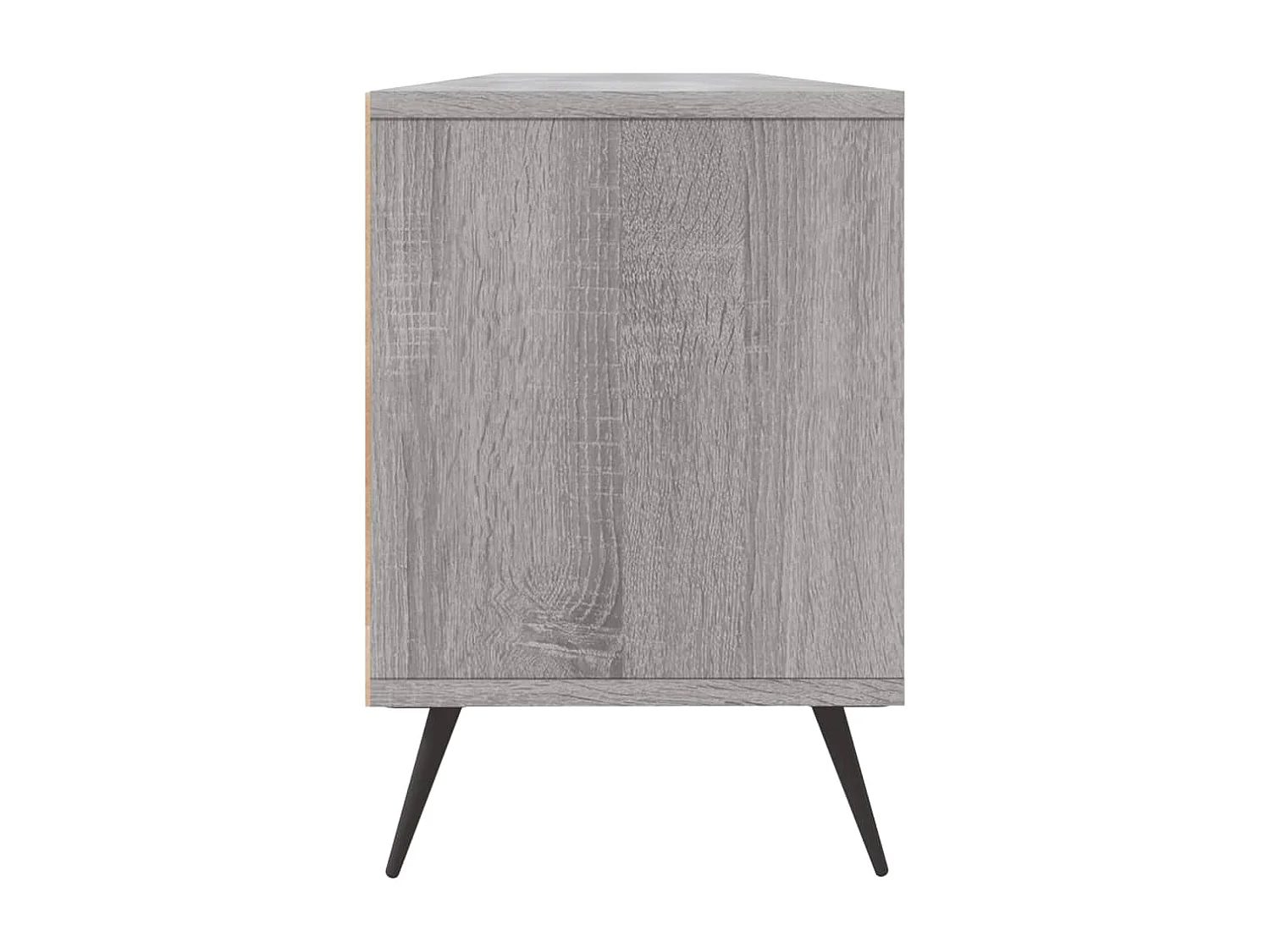 Meuble TV sonoma gris 150x30x44,5 cm bois d'ingénierie