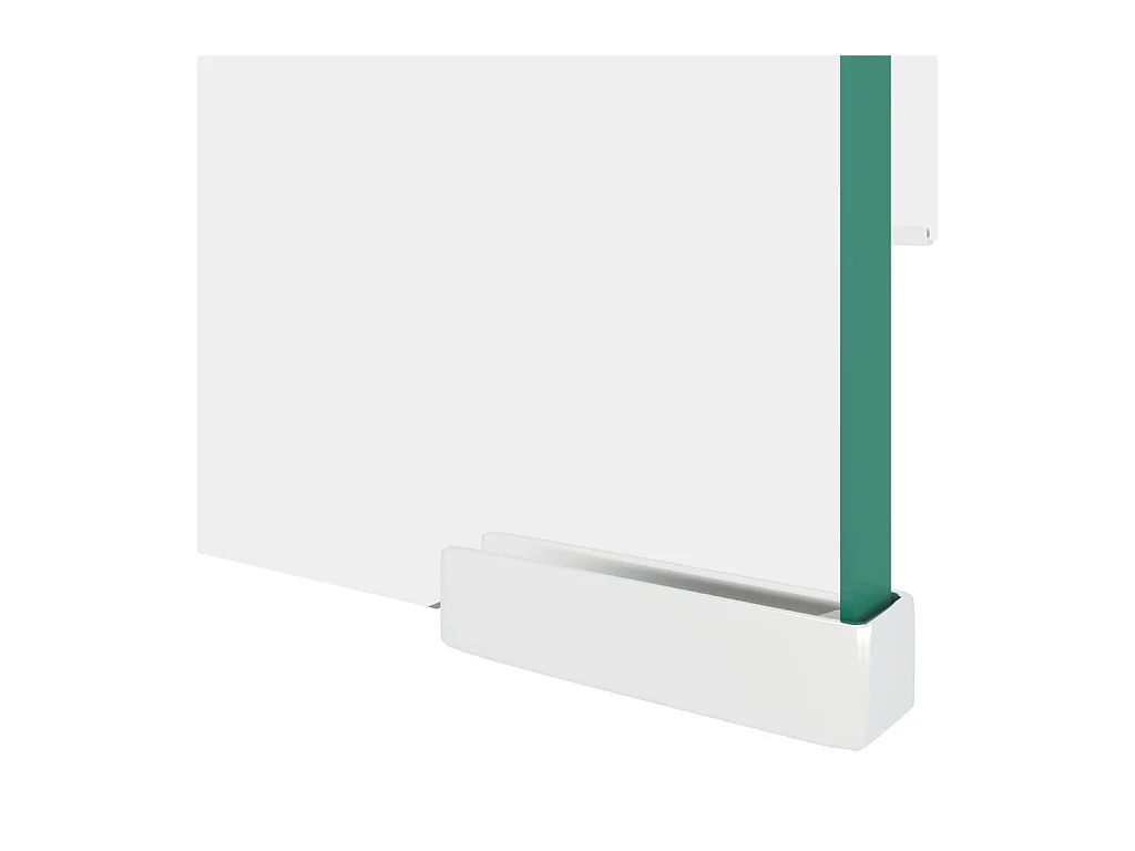 Meuble TV/pour moniteur 70x30x13 cm verre transparent