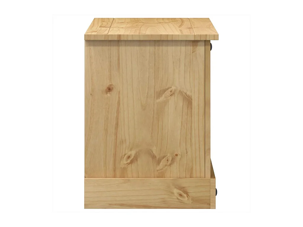 Meuble TV Corona 100x40x52 cm bois de pin massif