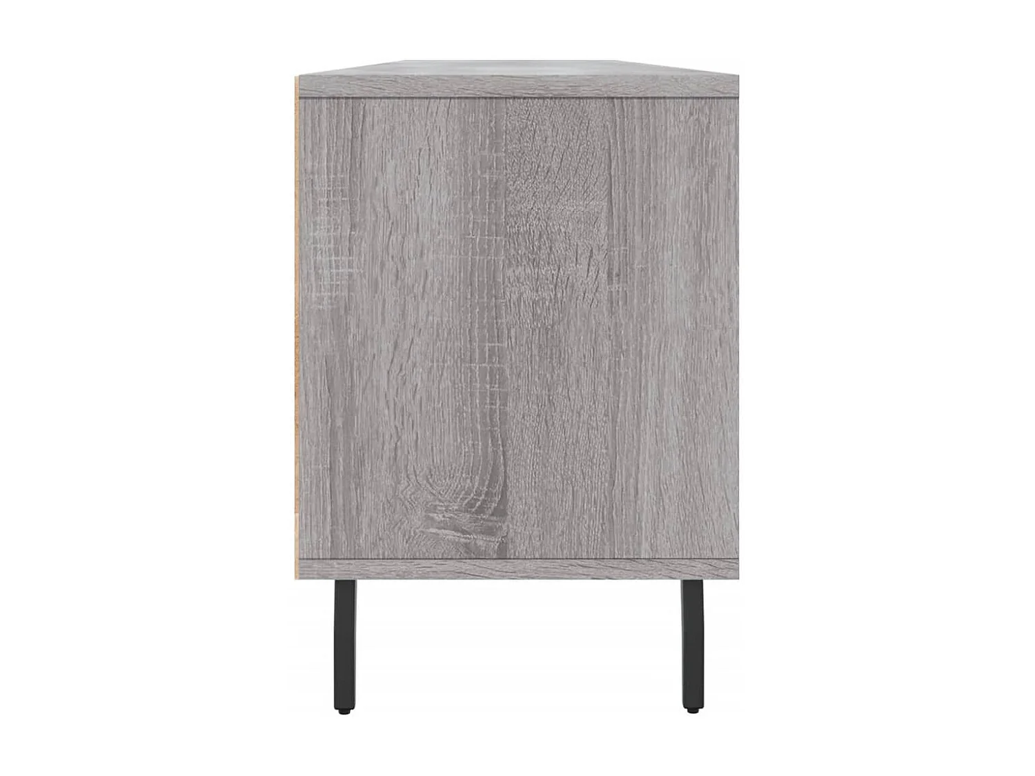 Mobile TV grigio Sonoma 150x30x44,5 cm in legno ingegnerizzato
