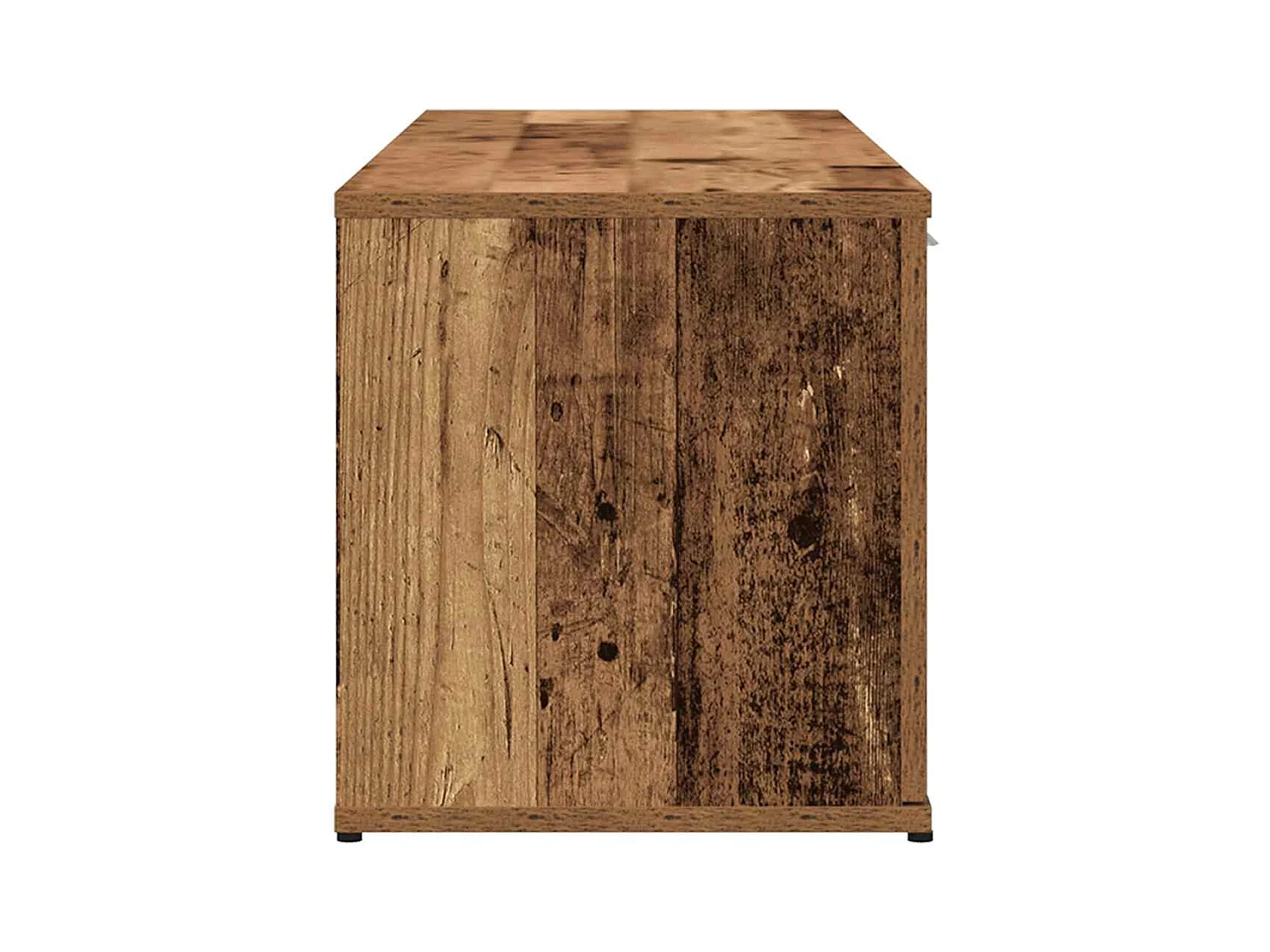 Meuble TV vieux bois 120x34x37 cm bois d'ingénierie