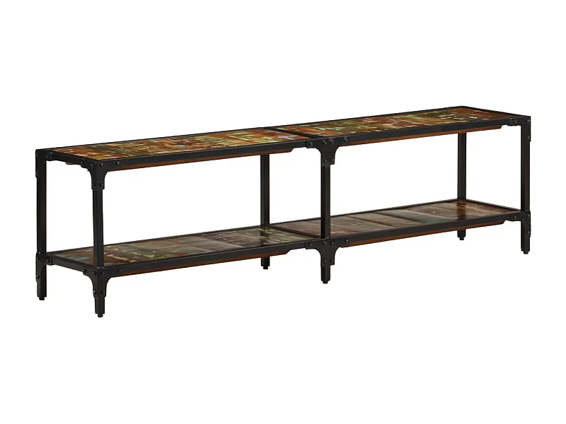 TV-kast 150x30x41 cm massief gerecycled hout