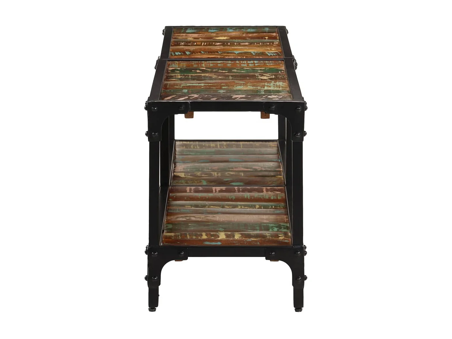 TV-kast 150x30x41 cm massief gerecycled hout