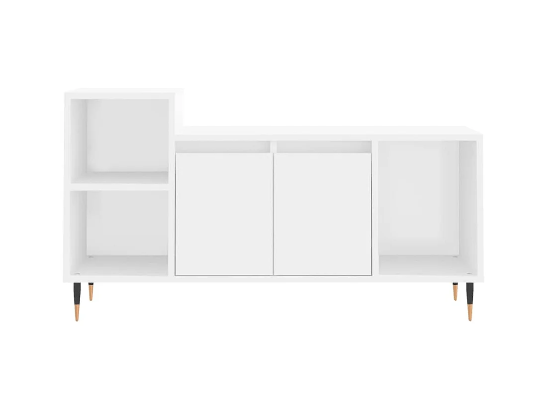 Mobile TV bianco 100x35x55 cm Legno ingegnerizzato