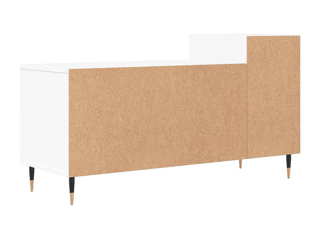 Mobile TV bianco 100x35x55 cm Legno ingegnerizzato