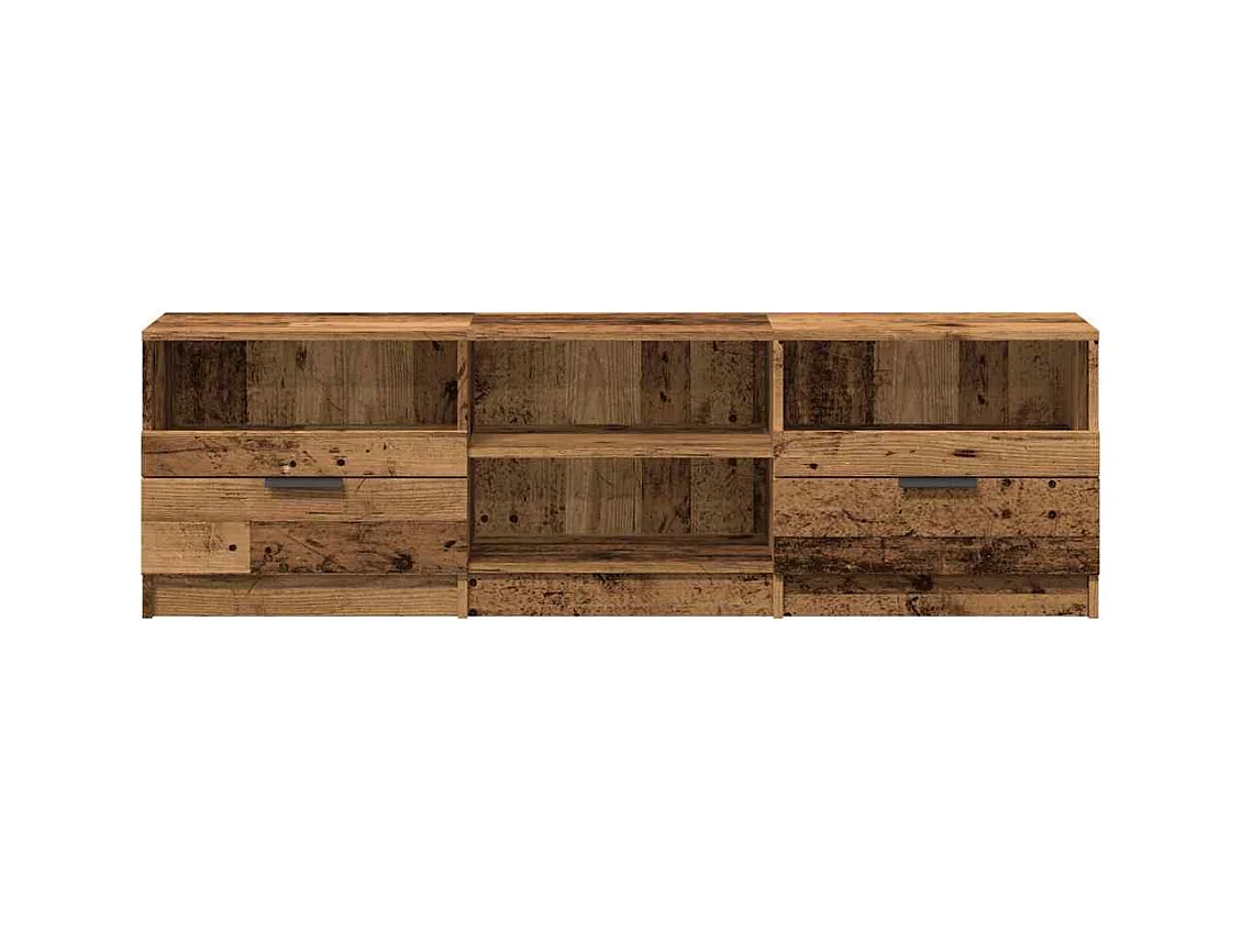 Mobile porta TV in legno vecchio 150x33,5x45 cm in legno ingegnerizzato