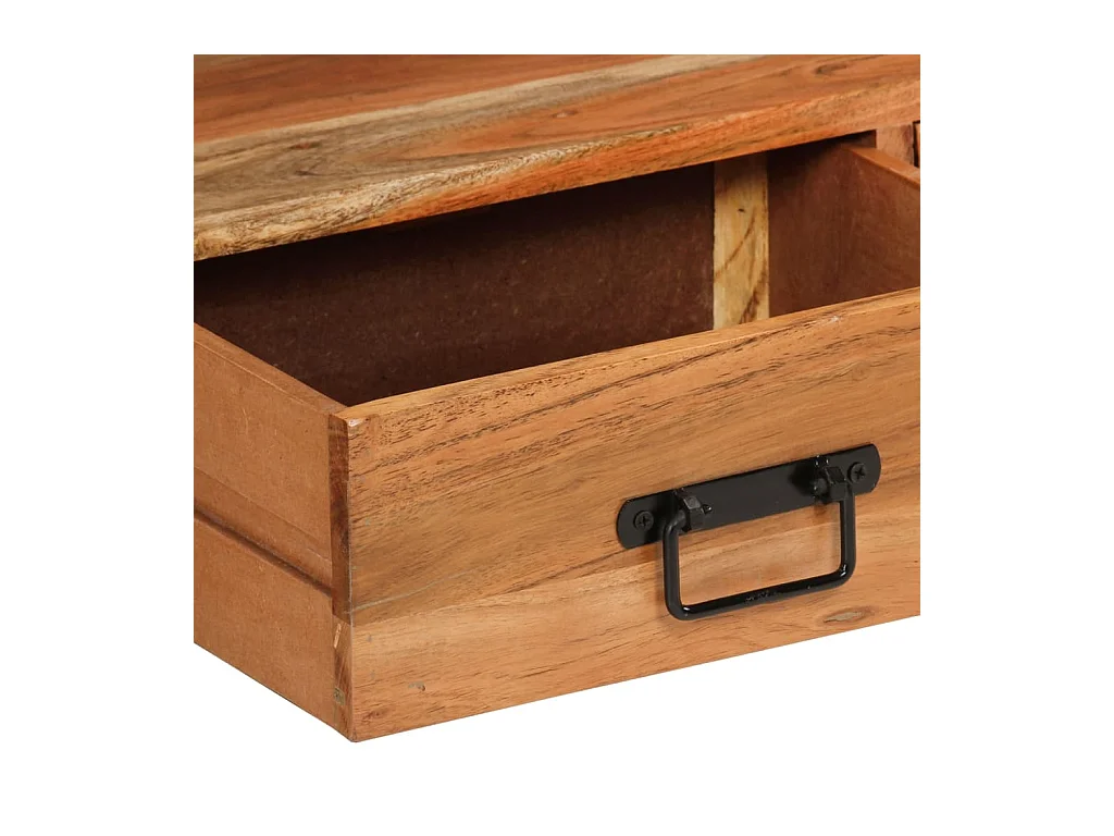 TV-meubel 120x30x45 cm massief acaciahout