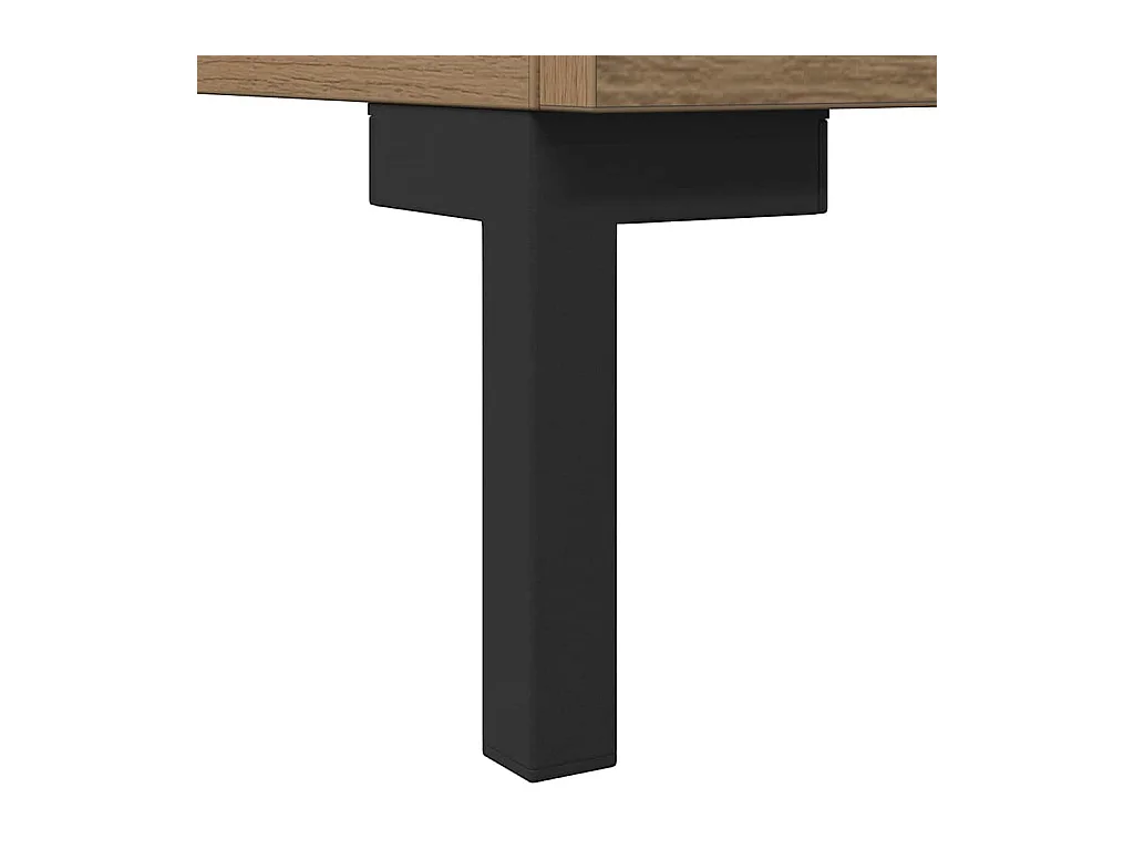 Mobile porta TV artigianale in rovere 150x30x44,5 cm in legno ingegnerizzato