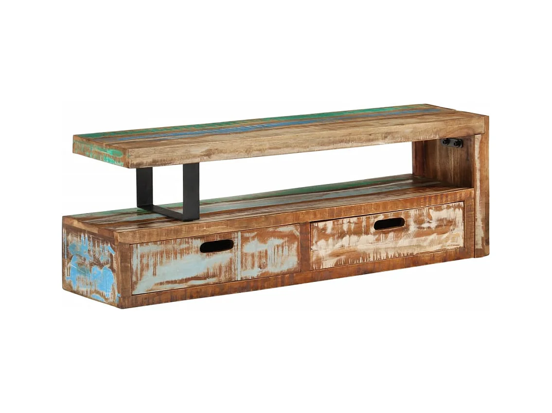 Meuble TV Bois de récupération massif