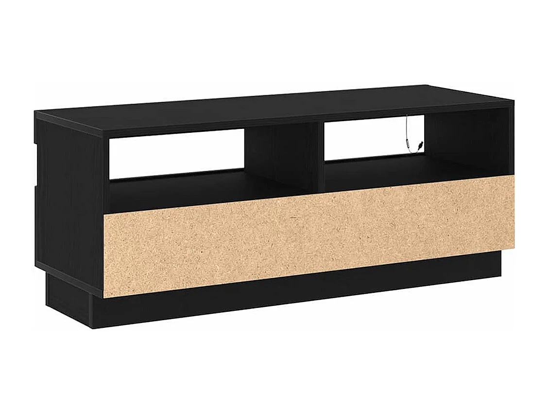 Meuble TV Noir 100 x 35 x 40 cm Bois d'ingénierie
