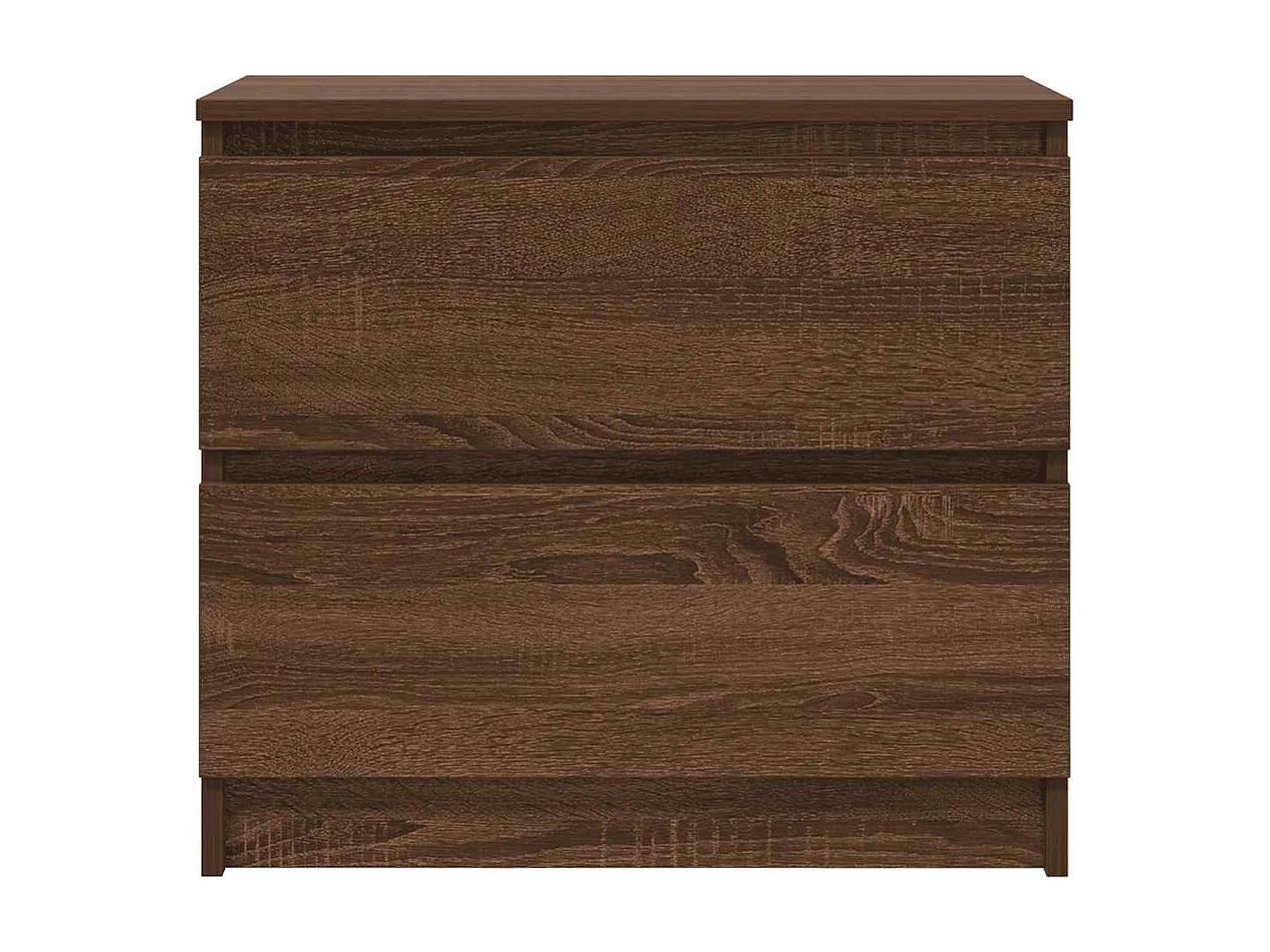 Meuble TV chêne marron 60x35x54 cm bois d'ingénierie