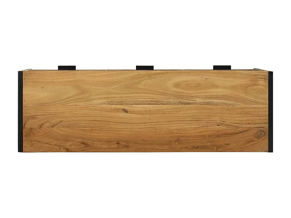 Meuble TV Marron 100 x 35 x 50 cm Bois d'acacia massif