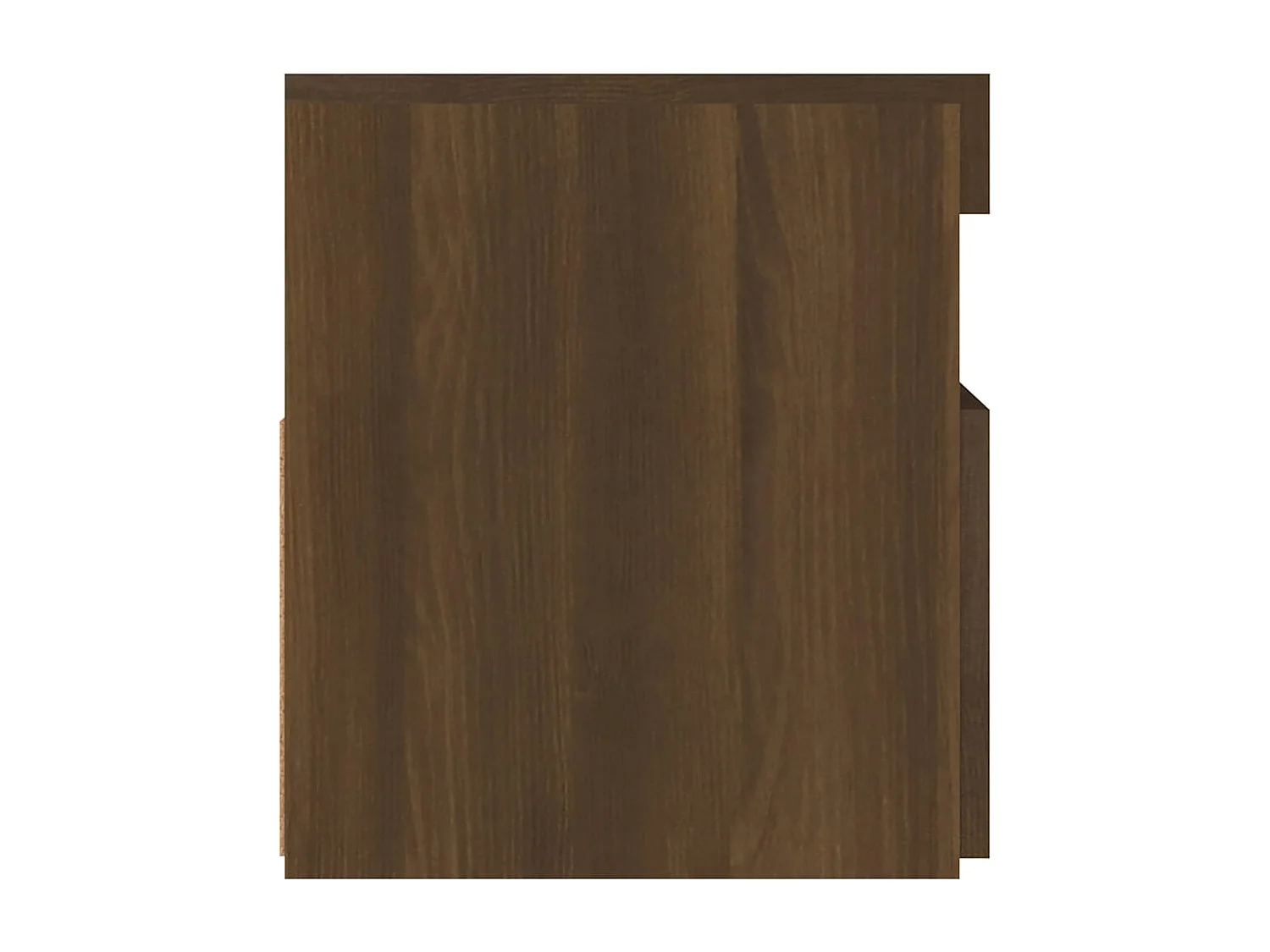 TV-Schrank mit LED-Leuchten Braune Eiche 90x35x40 cm