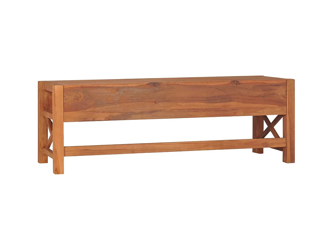 Meuble TV 140x40x45 cm Bois de teck