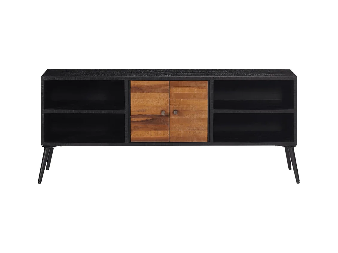 TV-meubel 112x31x45 cm massief gerecycled teakhout